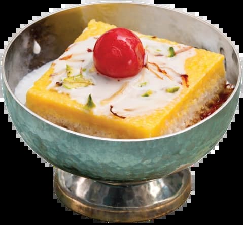 Apricot delight dessert bowl