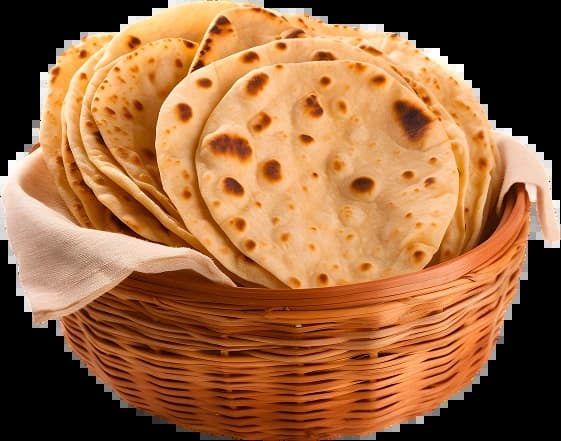 Basket of rotis