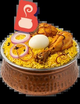 Biryani serving bowl